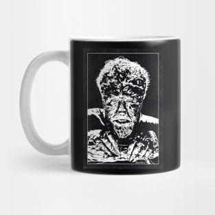 THE WOLFMAN (Black and White) Mug